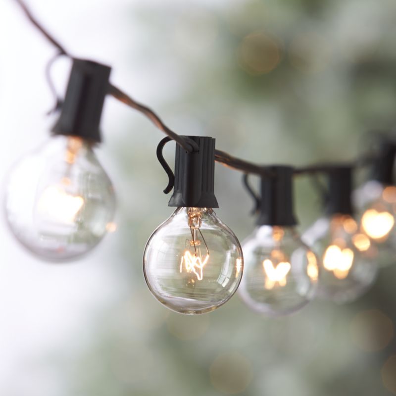 Putting Up Backyard String Lights - The Texas811.org Blog